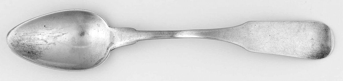 Coin Silver Flatware Teaspoon by Baldwin & Jones-1