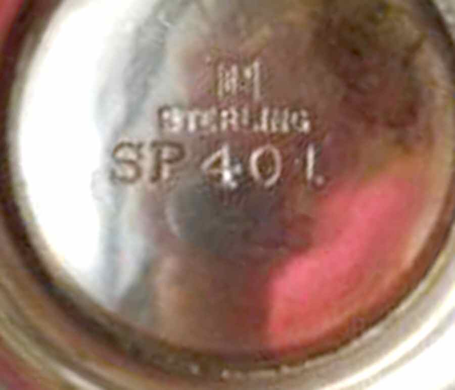 SP401 (Sterling, Hollowware) Wine Goblet by BSC-1