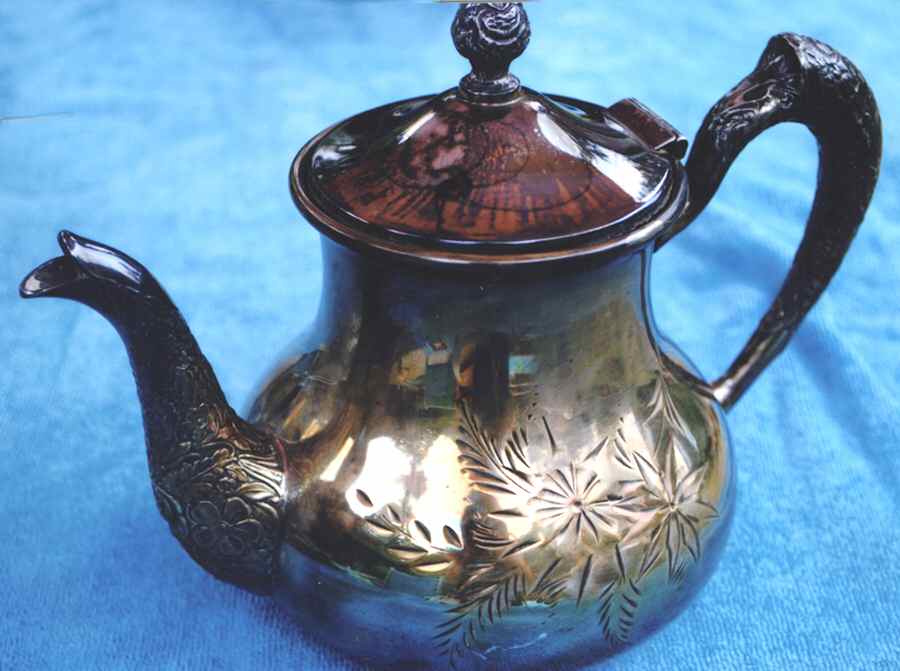 655 (Silverplate, Hollowware) Teapot by Brooklyn-1