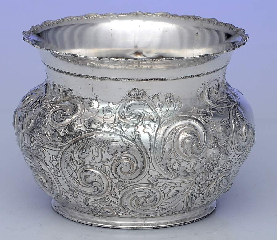1017 (Silverplate, Hollowware) Waste Bowl by Barbour Silver (USA)-1
