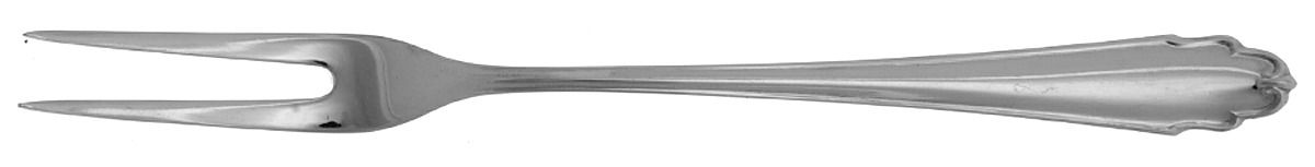 Liselotte (Sterling) Small 2-Tine Cold Meat Serving Fork by Bruckmann & Sohne-1