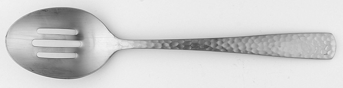 Martilla (Stainless) Pierced Tablespoon (Serving Spoon) by Bobby Flay-1