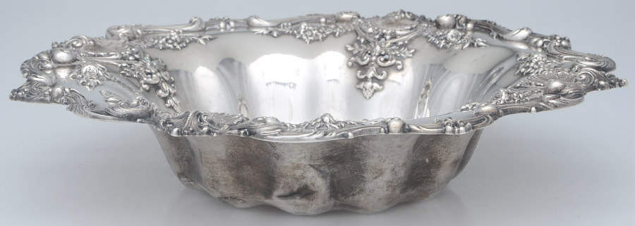 5242 (Sterling, Hollowware) 11" Fruit Serving Bowl by Black Starr & Frost-1