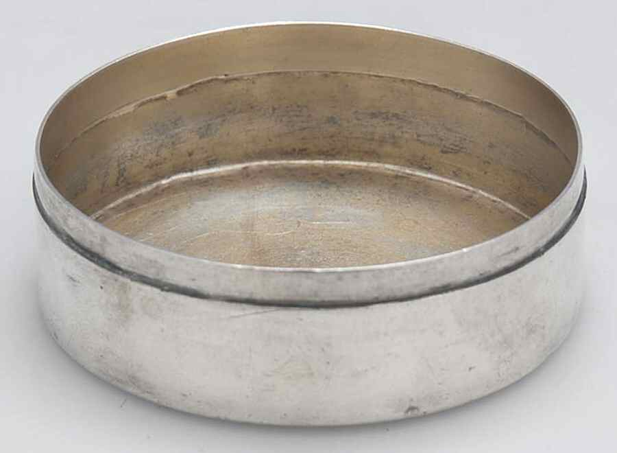 G15 (Sterling, Hollowware) 2" Pill Box No Lid by Bailey, Banks & Biddle-1