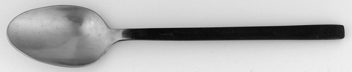 Ranch Iron (Stainless) Place/Oval Soup Spoon by Bobby Flay-1