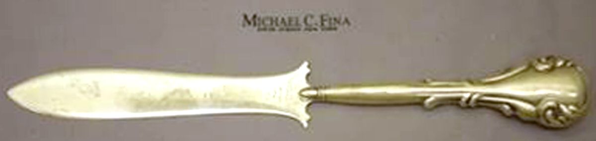 1001 (Sterling) Letter Opener W/Hollow Handle and Sterling Blade by Bell Trading Post-1