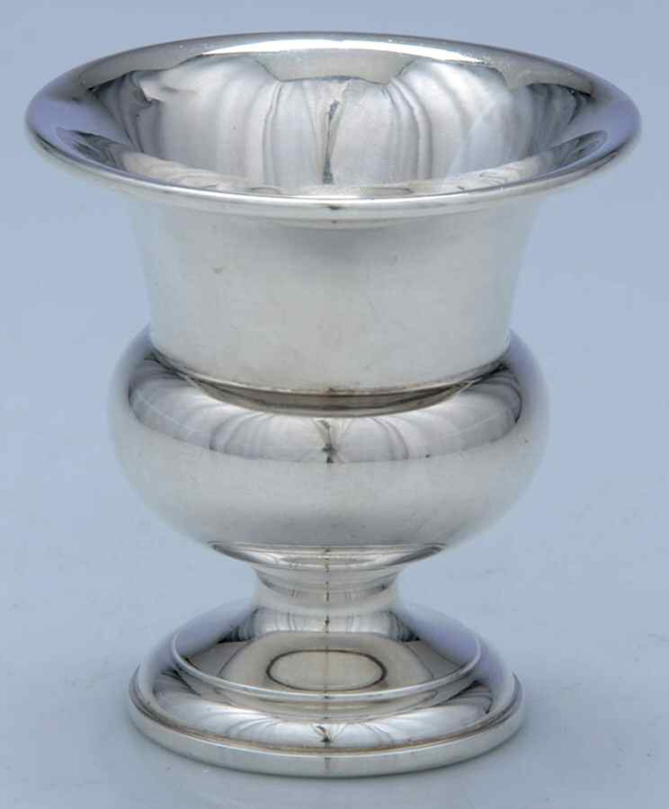 600-2 (Sterling, Hollowware) Toothpick Holder by Birks Silver-1