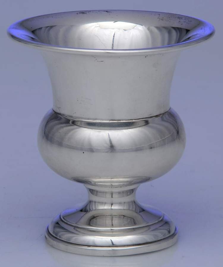 600-2 (Sterling, Hollowware) Toothpick Holder by Birks Silver-1