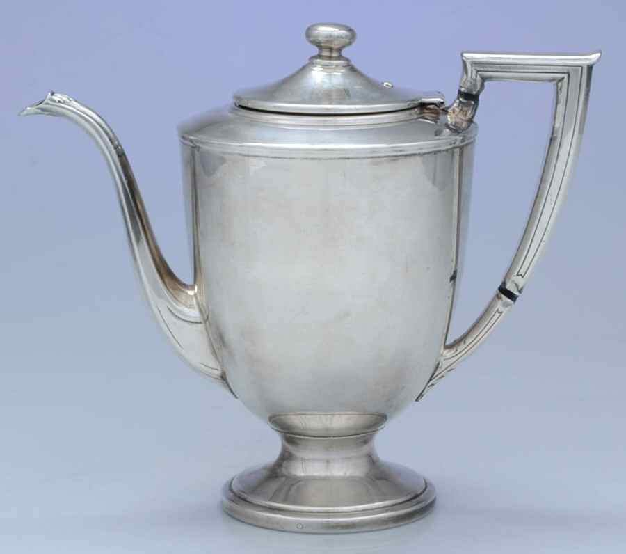 6898 (Silverplate, Hollowware) Teapot by Bernard Rice's Sons-1