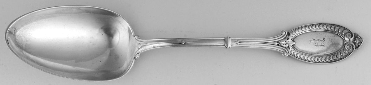 BIK15 (Sterling) Tablespoon (Serving Spoon) by Bigelow, Kennard & Co.-1