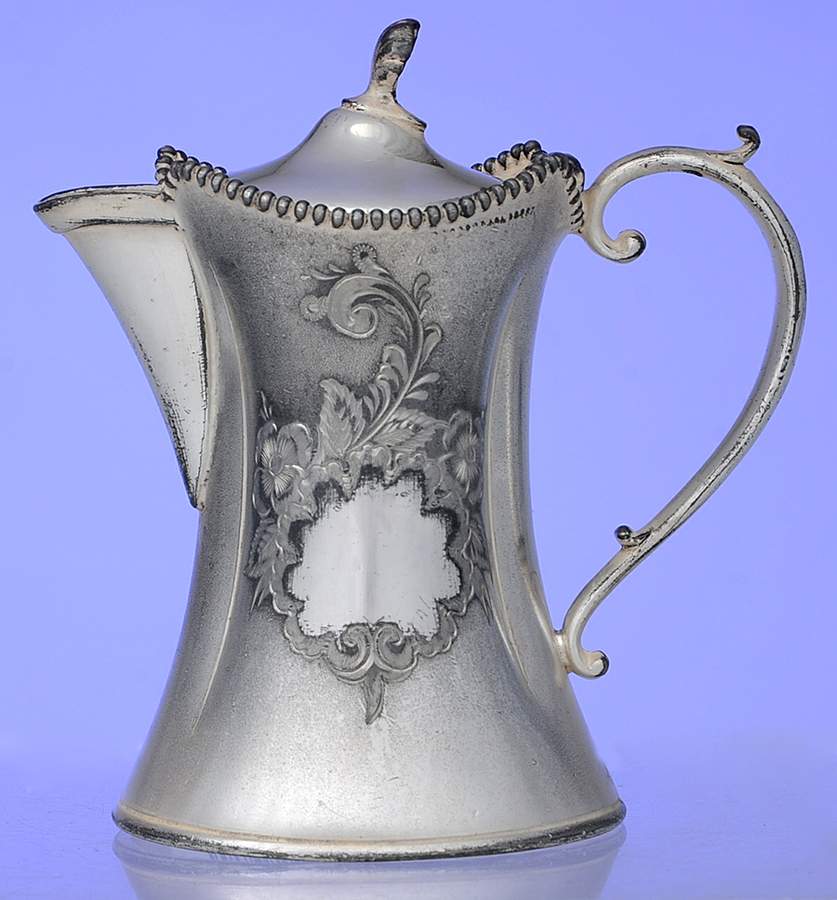 64 (Silverplate, Hollowware) Creamer & Hinged Lid by Barbour Silver (USA)-1