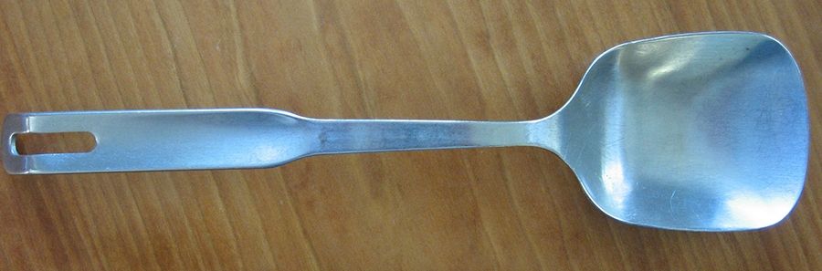 BOP2 (Stainless) Solid Serving Spoon by Bonny-1