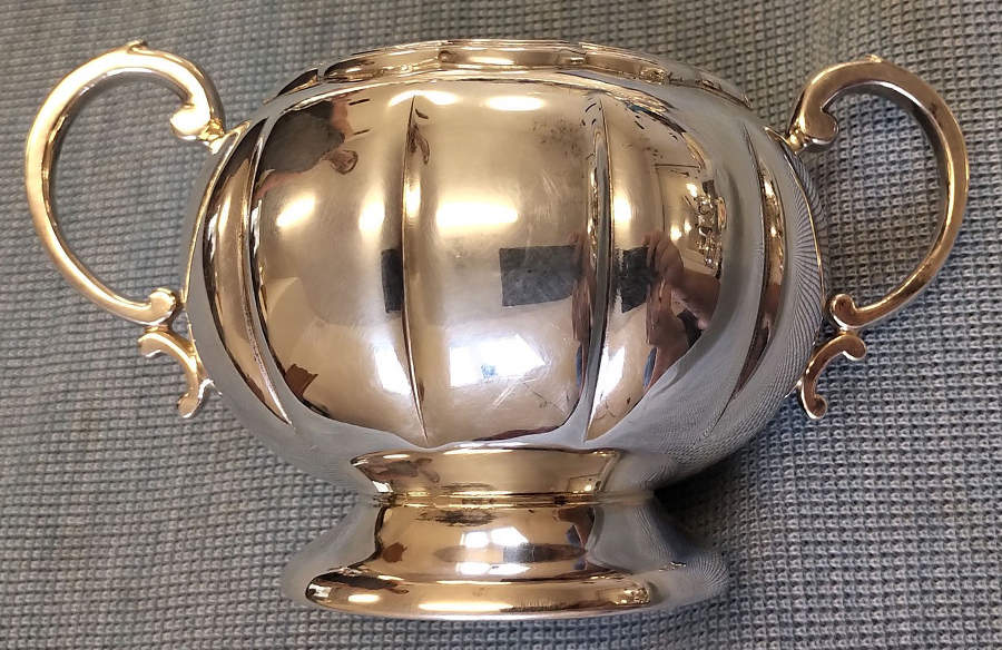 357 (Silverplate, Hollowware) Sugar Bowl No Lid by Birks Silver-1