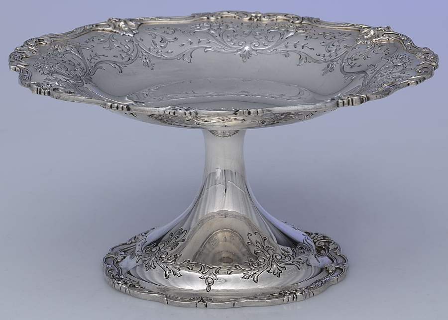7768 (Sterling, Hollowware) Sterling Compote by Black Starr & Frost-1