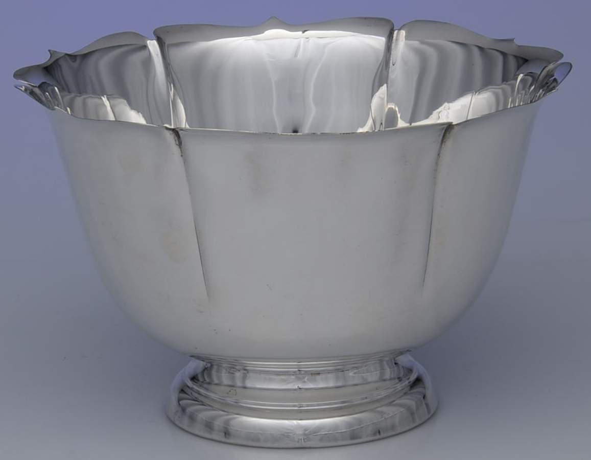 219 (Sterling, Hollowware) 9" Centerpiece/Fruit Stand by L G Balfour-1