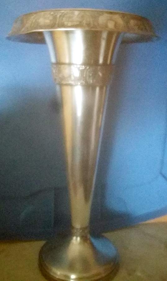 3835 (Silverplate, Hollowware) Plated Vase by Bernard Rice's Sons-1