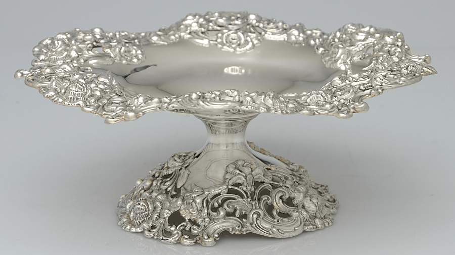 269 (Sterling, Hollowware) Round Compote (Height X Width) by Black Starr & Frost-1