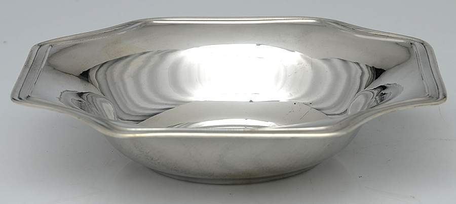 078 (Sterling, Hollowware) 7" Bon Bon Bowl by Baker Manchester-1