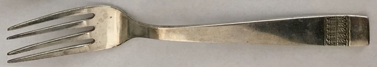 B5G1 (Silverplate) Individual Salad Fork by Broggi-1