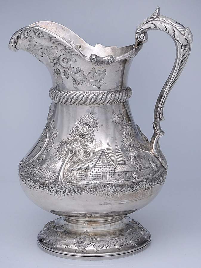 BEY13 (Sterling, Hollowware) 78 Oz Pitcher by Bailey & Co-1