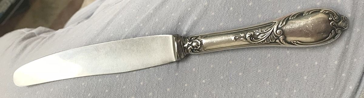 B3E3 (Sterling) Modern Hollow Knife by Carl Becker-1