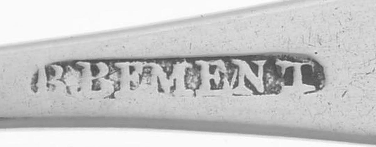 Coin Silver Flatware Teaspoon by Butler Bement-3
