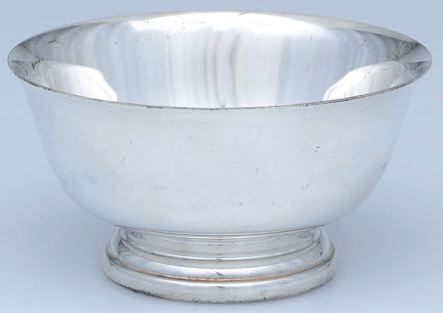 Paul Revere Bowls (Silverplate, Hollowware) 4" Paul Revere Bowl by Bailey, Banks & Biddle-1