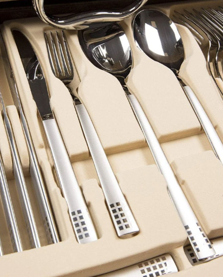 Grafton (Stainless) Fork by Belleek Flatware-1