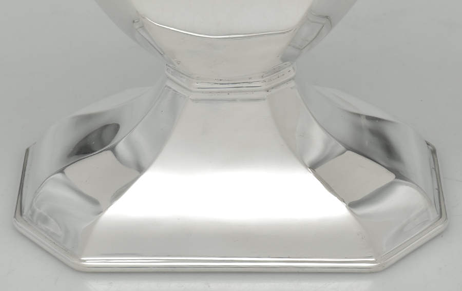1318 (Sterling, Hollowware) 6 Piece Tea Set (SCP, STP, SCR, SSU, SWB, PWT) by Barbour Silver (USA)-2