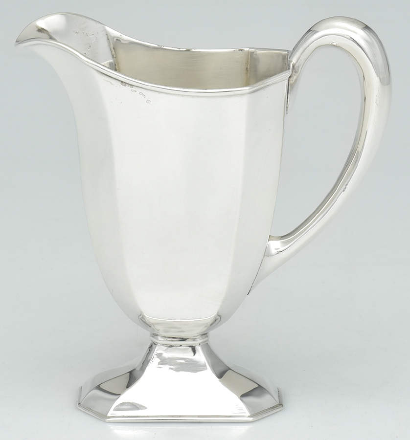 1318 (Sterling, Hollowware) Creamer by Barbour Silver (USA)-1