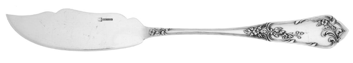 BOQ12 (Silverplate) Individual Solid Fish Knife by Boulenger Adolphe-1