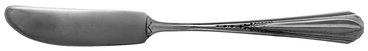 CAD1 (SILVERPLATE) Flat Handle Master Butter Knife by Cathedral-1