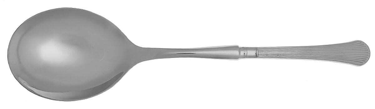 Manet (Stainless) Casserole Spoon with Smooth Stainless Bowl HC by Carico-1
