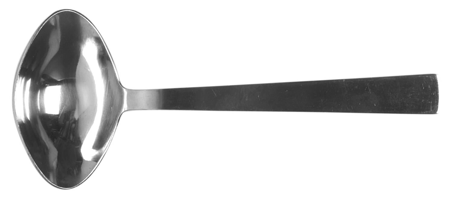 CAP2 (STAINLESS) Solid Gravy Ladle by Capri Stainless-1