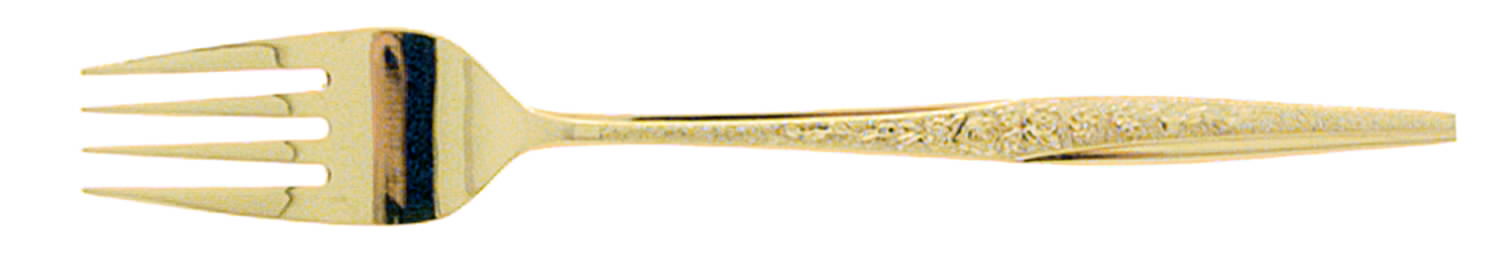 Golden Bouquet (Gold Electroplate) Individual Salad Fork by Carlyle Silver-1
