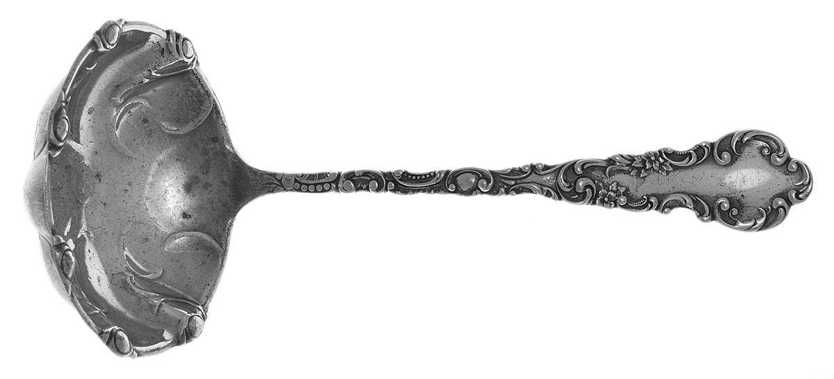 Geneva (Sterling, 1895) Solid Gravy Ladle by Campbell Metcalf-1