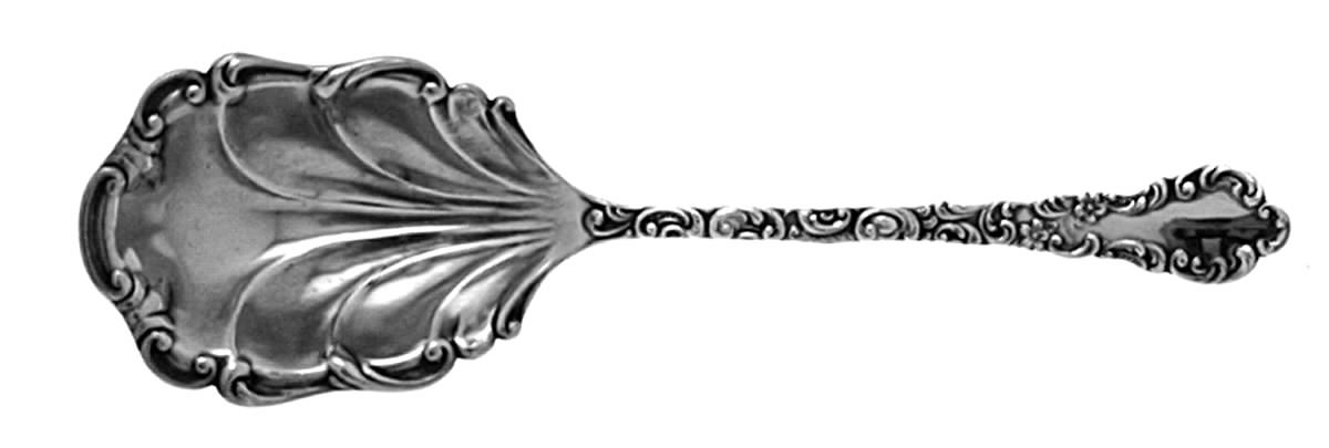 Geneva (Sterling, 1895) Sugar Shell Spoon by Campbell Metcalf-1