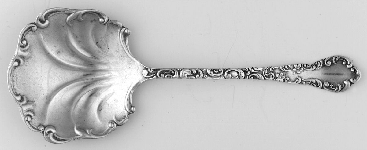 Geneva (Sterling, 1895) Solid Bon Bon Spoon by Campbell Metcalf-1