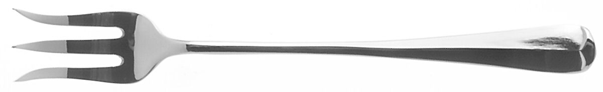 Queen Anne (Stainless, Glossy) Cocktail/Seafood Fork by Cooper Bros & Sons-1
