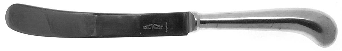 Queen Anne (Stainless, Glossy) Old French Pistol Hollow Knife by Cooper Bros & Sons-1
