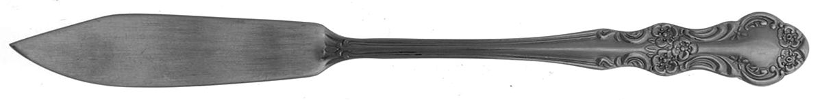 Alyssa (Stainless) Flat Handle Master Butter Knife by Cambridge Silver-1