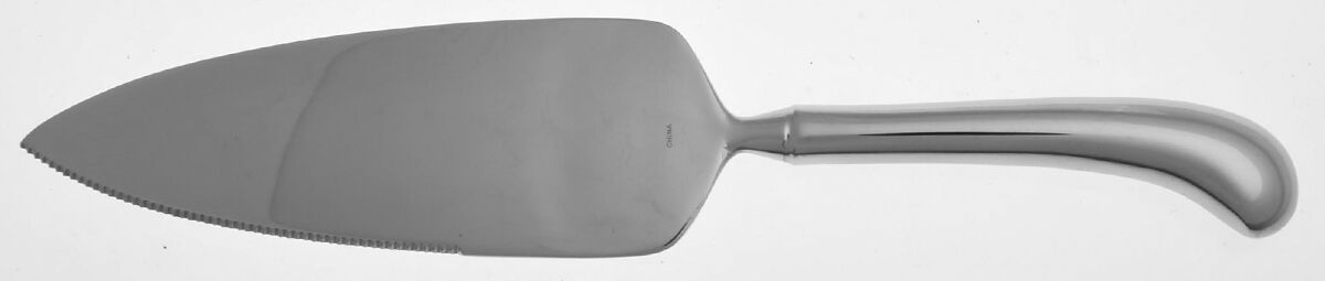 American Pride (Stainless) Pie Server with Serrated Stainless Blade HC by Cambridge Silver-1