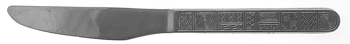 Aztec (Stainless) Modern Solid Knife by Cambridge Silver-1