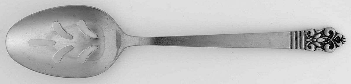 CBS1 (STNLS) Pierced Tablespoon (Serving Spoon) by Cambridge Silver-1
