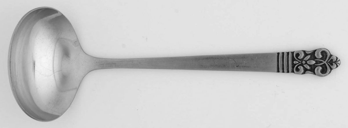 CBS1 (STNLS) Solid Gravy Ladle by Cambridge Silver-1