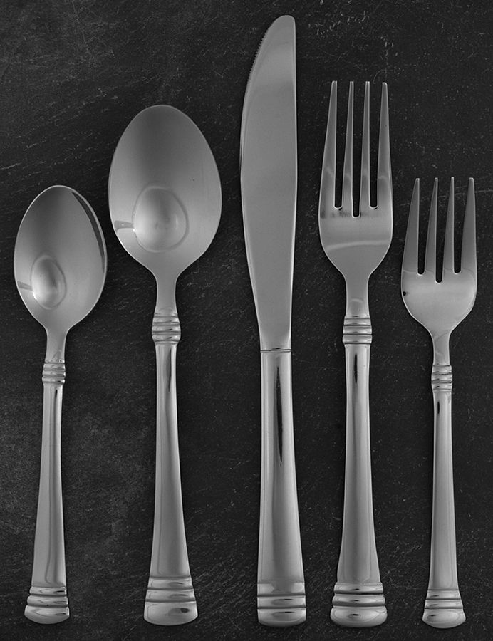 Codie (Stainless, Glossy) 5 Piece Place Setting by Cambridge Silver-1