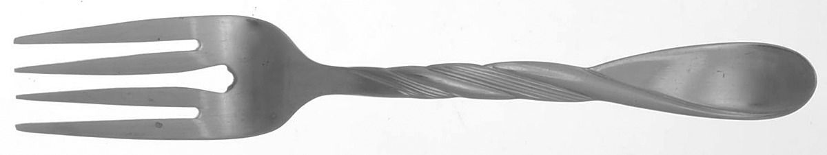 French Braid (Stainless) Individual Salad Fork by Cambridge Silver-1