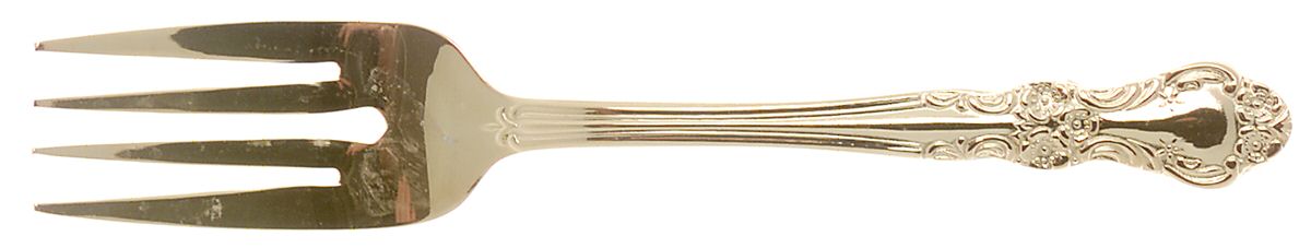 Gold Alyssa (Gold Electroplate) Individual Salad Fork by Cambridge Silver-1