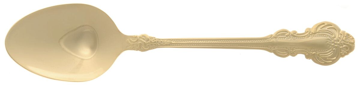 Gold Royal Fashion (Gold Electroplate) Place/Oval Soup Spoon by Cambridge Silver-1