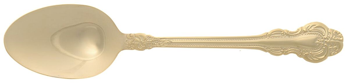 Gold Royal Fashion (Gold Electroplate) Tablespoon (Serving Spoon) by Cambridge Silver-1